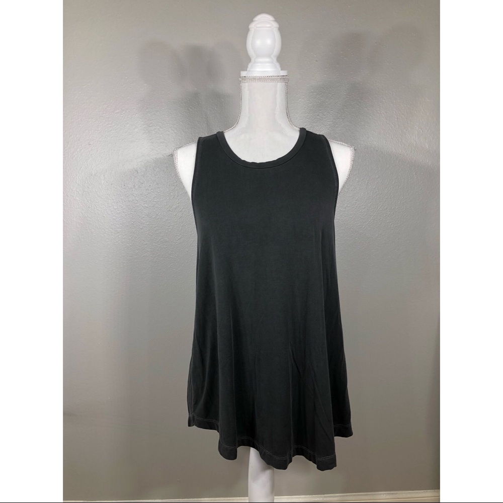 AEO Soft & Sexy Charcoal Grey Tank Top